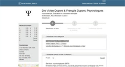 Desktop Screenshot of drsdupont.datedechoix.com